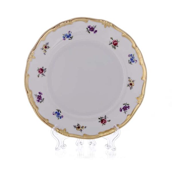 Мейсенский цветок Глубокая тарелка Weimar Porzellan  22 см. 1 шт. russki dom