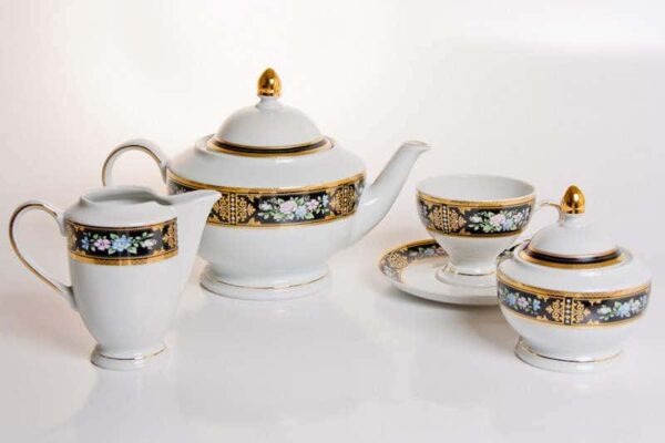 Кристина 8703400 Фарфоровый чайный сервиз Thun 15 предметов russki dom