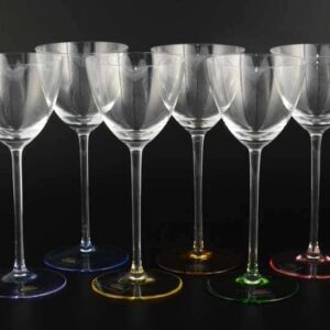 Арлекино SUZANNE Набор бокалов для вина Crystalite 200 мл (6 шт) russki dom