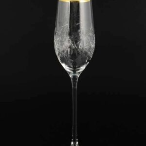 TIMON прозрачный Набор фужеров для шампанского из хрусталя Италия russki dom