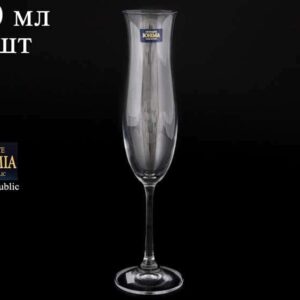 ELLEN Набор фужеров для шампанского 200 мл Crystalite Bohemia (6 шт) russki dom