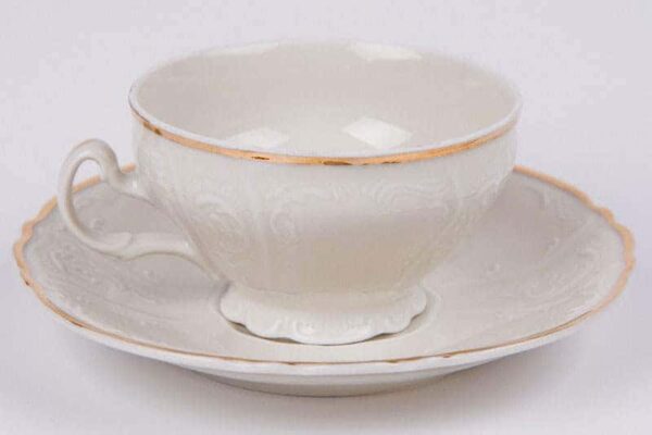 Бернадот Ивори Набор для чая (чашка и блюдце) на 6 персон russki dom