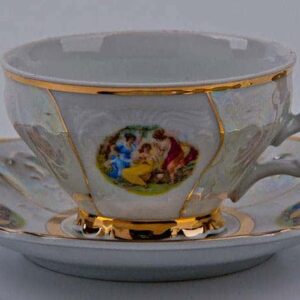 Бернадот Мадонна Набор для чая на 6 персон 12 предметов низкие russki dom