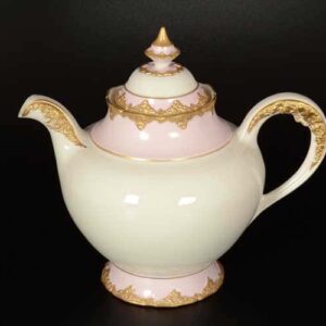 CATTIN розовый Чайник из фарфора russki dom