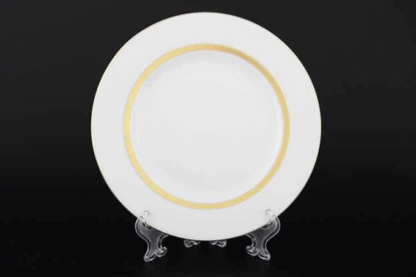 Корона Goldie Набор тарелок фарфоровых 18 см QC (6 шт) russki dom