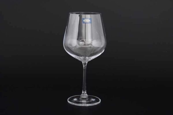 DORA Crystalite Набор бокалов для вина 600 мл (6 шт) russki dom