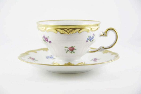 Мейсенский цветок Набор чайный Weimar на 6 персон 12 предметов russki dom