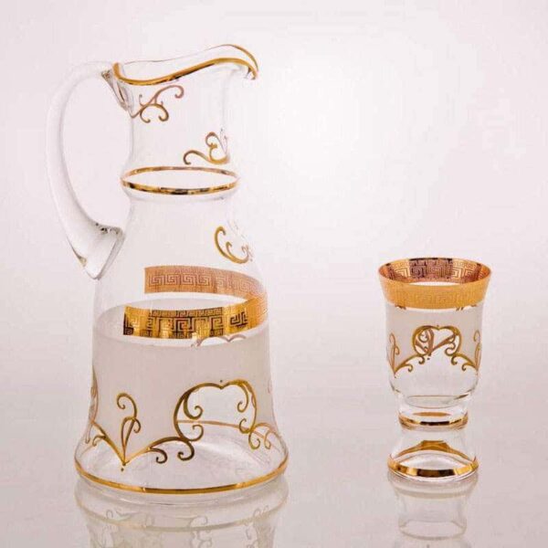 Aнтик Королевский Набор для воды Union Glass (кувшин и 6 стаканов) russki dom