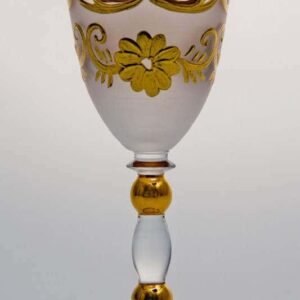 Набор бокалов для вина Цветы-Декор 190 мл Bohemia russki dom