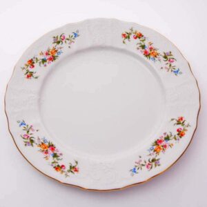 Бернадот 03011 Набор тарелок 25 см из фарфора russki dom