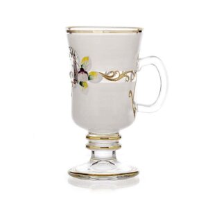 Лепка белая-белая Набор стаканов для чая Bohemia 6 шт. russki dom