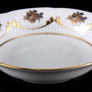Венеция Роза голубая Набор салатников Bavarian Porcelain 13 см 2
