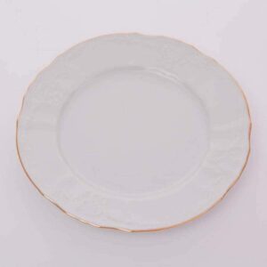 Бернадот белый Набор тарелок из фарфора 19 см 2