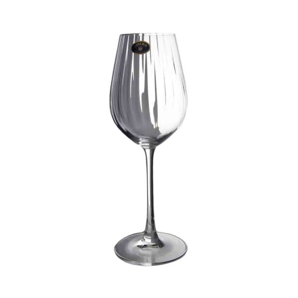 Набор стаканов для вина Crystalite Bohemia COLUMBA OPTIC 400 мл (6 шт) 2