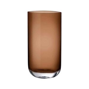 Ваза Nude Glass Лезвие 40 см карамельная 2