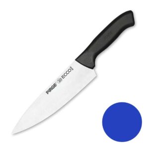 Нож поварской Pirge 19 см синяя ручка russki dom
